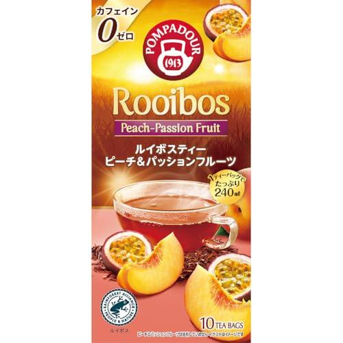 ポンパドールルイボスティー ピーチ&amp;パッションフルーツ 1.75g×10袋