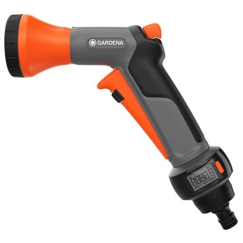 GARDENA(ガルデナ)ノズル 流量計付き AquaCount 18352-20 グレー 製品保証...