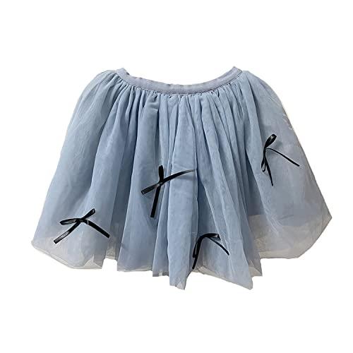 [VIISEN] 子供 チュール スカート キッズ 女の子 子供服 チュチュ スカート 蝶結び スカ...
