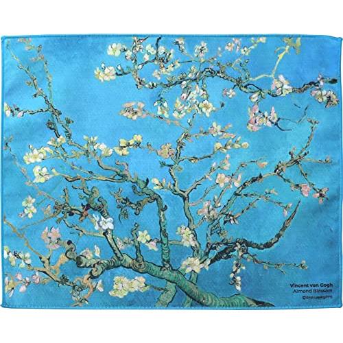 東レ(TORAY) クリーニングクロス 24×19cm 名画 トレシー ゴッホ 花咲くアーモンドの木...