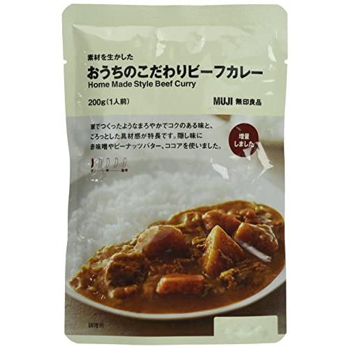 無印良品 素材を生かしたおうちのこだわりビーフカレー 200g (1人前) 12040323