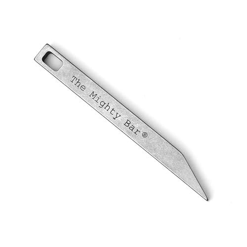 The Mighty Bar - 高耐久キーチェーン プライバー EDC プライバー 毎日の持ち運び...