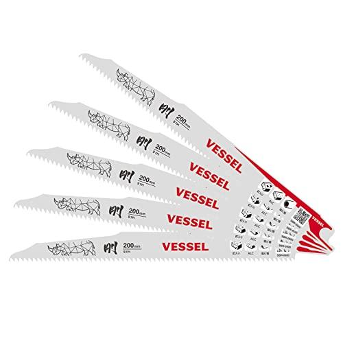 ベッセル(VESSEL) セーバーソーブレード ライノ (ALC解体/解体用) 9山 刃厚1.27m...