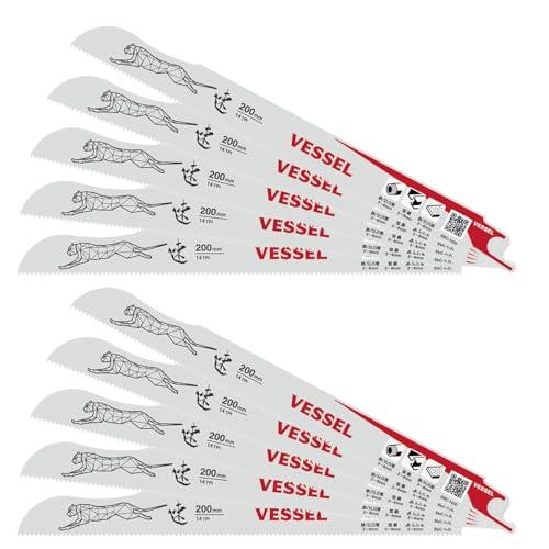 ベッセル(VESSEL) セーバーソーブレード チーター 金属 鉄工用 14山 刃厚0.9mm 全長...