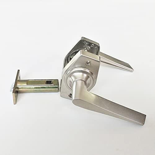 川口技研 GIKEN レバーハンドル ホームレバー HL-1N 空錠 ニッケル バックセット50ｍｍ