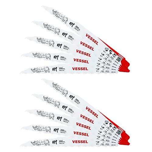 ベッセル(VESSEL) セーバーソーブレード ライノ (ALC解体/解体用) 10&amp;14山 刃厚1...