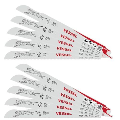 ベッセル(VESSEL) セーバーソーブレード チーター (金属用) 18山 刃厚0.9mm 全長2...