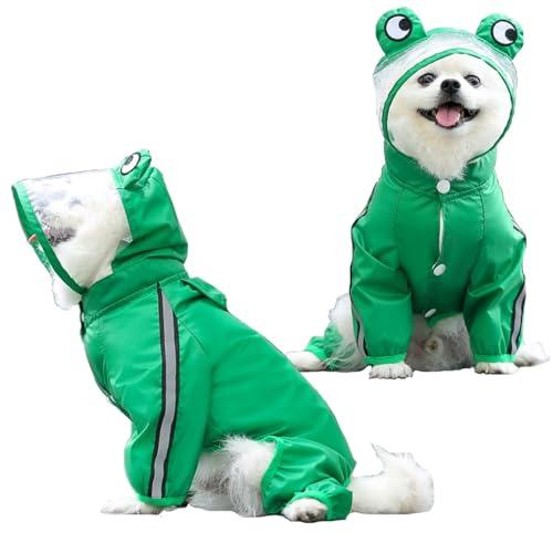 養楽堂 犬用レインコート 犬レインコート 犬 カッパ 犬服 ペット雨具 梅雨 対応 反射テープ付 着...