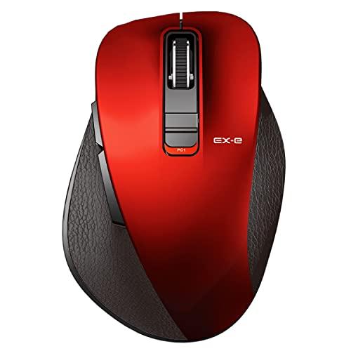 エレコム ワイヤレスマウス Bluetooth EX-G 握りの極み 静音設計 5ボタン マルチペア...