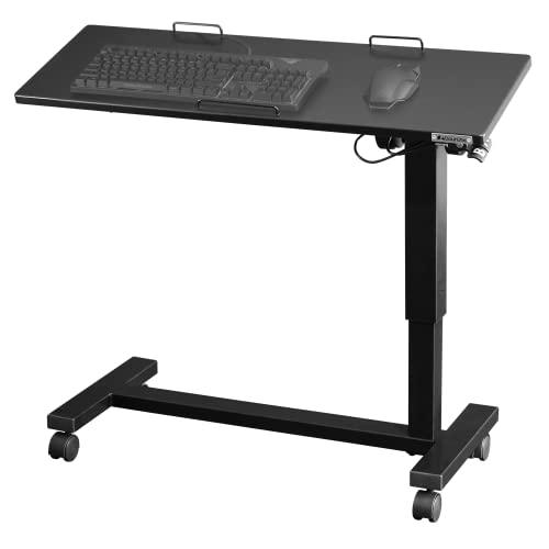 Bauhutte ( バウヒュッテ ) 昇降式 ゲーミング ベッドテーブル BHT-900G-BK ...