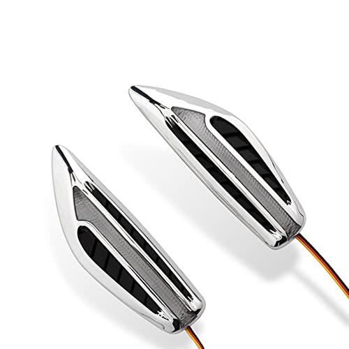 GZRUICA サイドマーカー 流れるウインカー LED シーケンシャル マーカーランプ 車用 DC...