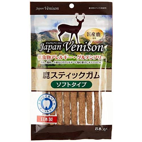 ジャパンプレミアム アスク (Asuku) ジャパンベニスン グルテンフリー 鹿スティックガム ソフ...