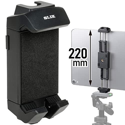 SLIK 三脚アクセサリ モバイルリンク スマホ&amp;タブレットホルダーワイド 70~220mm幅対応 ...
