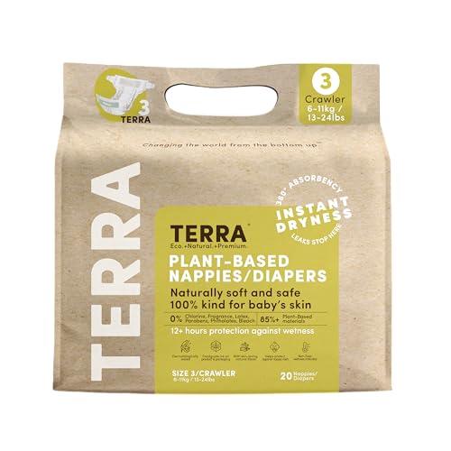 TERRA(テラ) おむつ 超吸収 肌に優しい オムツ 夜用 お出かけ 敏感肌 さらさら 通気性 お...