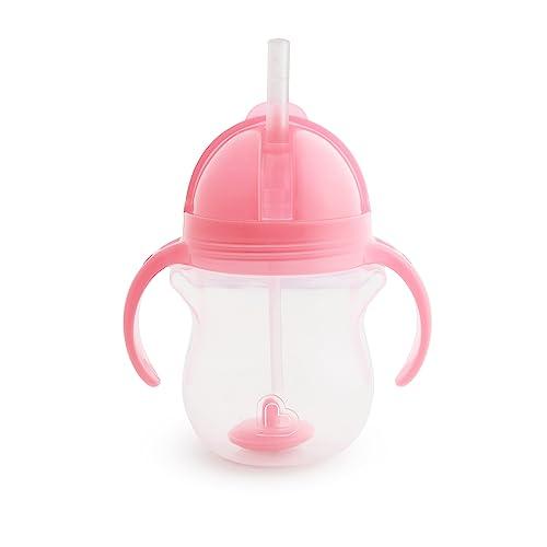 munchkin マンチキン ストローカップ ピンク パステル 8.1×8.6×13.2cm ストロ...