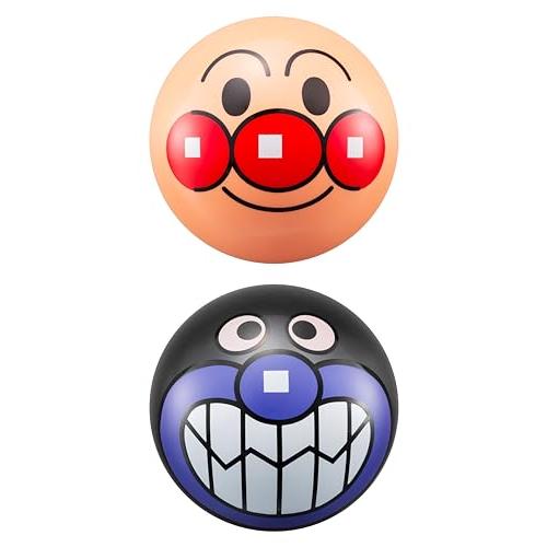 アガツマ(AGATSUMA) アンパンマン ミニ顔ボール 2個セット アンパンマン・ばいきんまん【2...