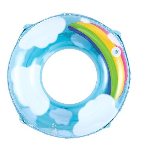リブライト 東京ローソク 浮輪 80cm レインボースカイ