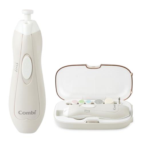 Combi コンビ 赤ちゃんとママのネイルケアセット N コットンベージュ 爪先が見やすいミニアタッ...