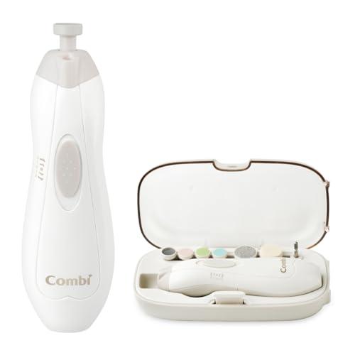 Combi コンビ 赤ちゃんとママのネイルケアセット Premium シルキーホワイト ガラス製やす...