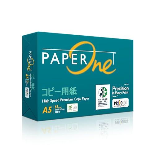 エイプリル(April) PaperOne コピー用紙 A5 500枚 高白色コピー用紙 紙厚0.0...