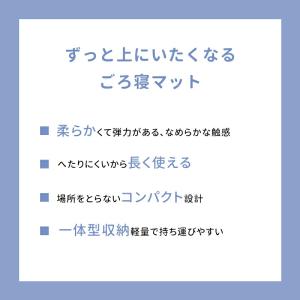 ごろ寝マット 折りたたみ りクッション 昼寝 ...の詳細画像1