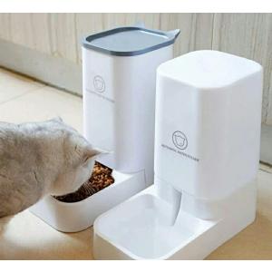猫 犬 自動給餌器 自動給水器 セット 大容量...の詳細画像4