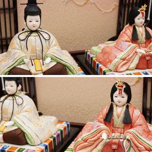 久月作 ほのかシリーズ 祥恵 木目込み親王飾り...の詳細画像3