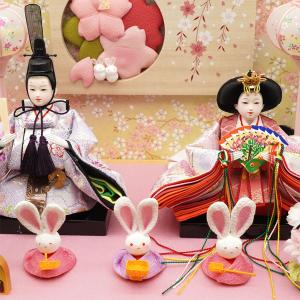 久月作 おひなさま 親王飾り ケース入り ナチ...の詳細画像2
