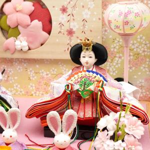 久月作 おひなさま 親王飾り ケース入り ナチ...の詳細画像3