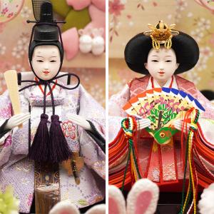 久月作 おひなさま 親王飾り ケース入り ナチ...の詳細画像5