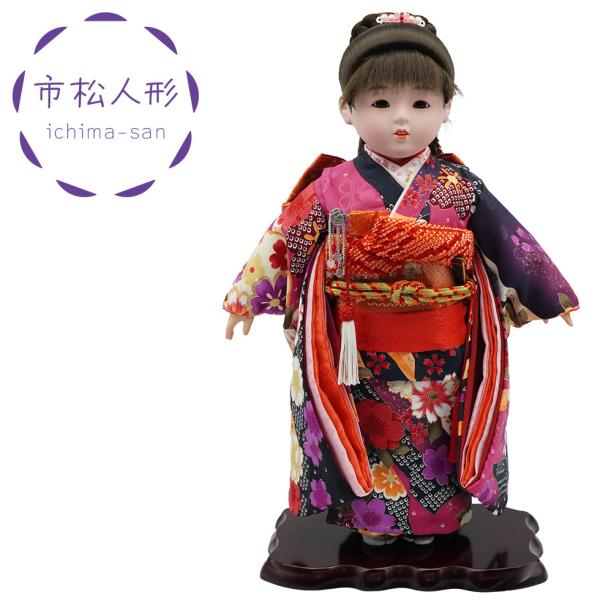 かわいいイマドキの市松人形 13号 ポニーテール 15-7　いちまさん/ひなまつり/雛人形/ひな人形...