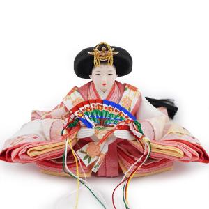 久月作 束帯親王飾り グレー白花 収納台セット...の詳細画像5