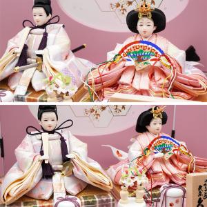 久月作 束帯親王飾り 亀甲枝垂桜収納台セット ...の詳細画像4