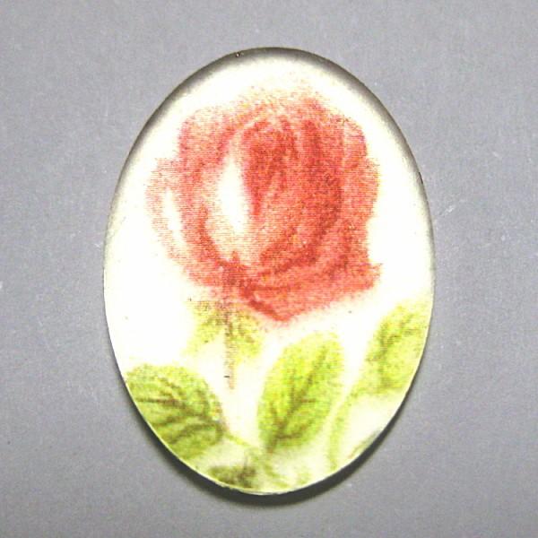 10786-《Vintage・カボション》　オーバル　１８x１３ｍｍ　１個