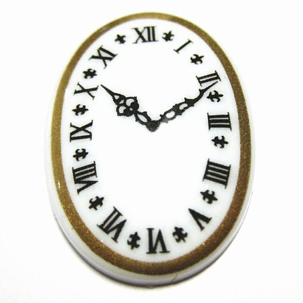 10817-《Vintage・カボション》　オーバル　２５x１８ｍｍ　１個