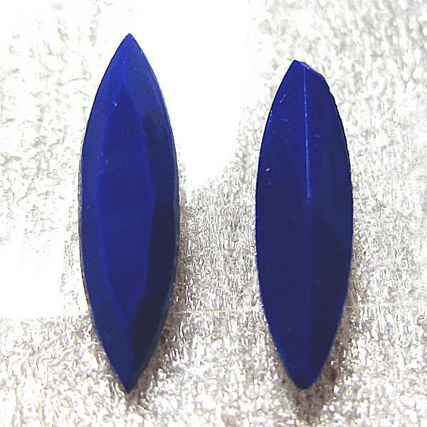 10935-《Vintage・カボション》　Ｎａｖｅｔｔｅ　１５ｘ４mm　２個/１セット