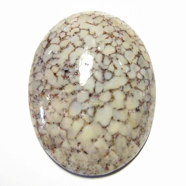 11022-《Vintage・カボション》　オーバル　４０x３０ｍｍ　１個