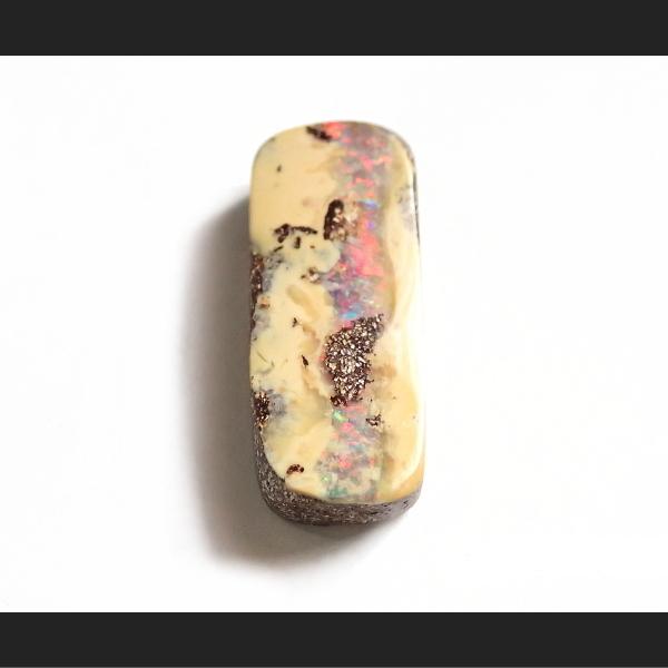 1188-《天然石ペンダント》　オパール　約２２．５ｘ９ｘ５mm（ホール２．５ｍｍ）　１個