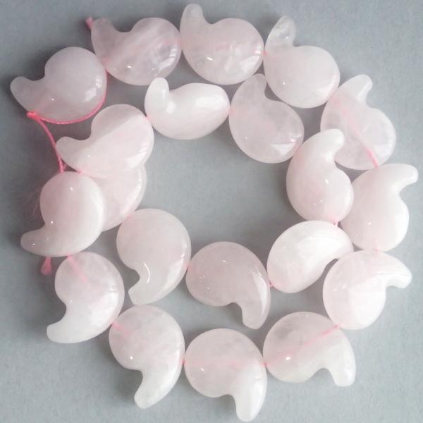 1208-『天然石ルース』　クリソコラ アズライト（ホール無）　約３２ｘ１５mm（６．０ｇ）　１個