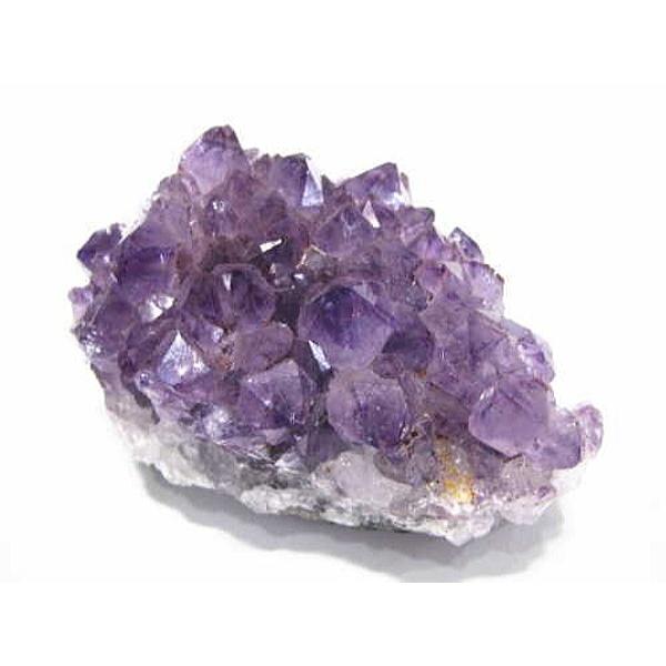 16028-《天然石　クラスター》　アメジスト　ブラジル産　９５x７０x５０mm　重量：３４５g　１...