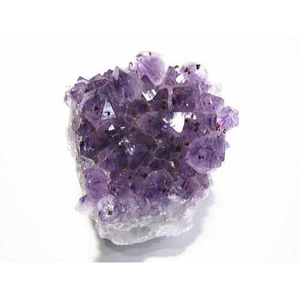 16029-《天然石　クラスター》　アメジスト　ブラジル産　６５x６５x６０mm　重量：３００g　１...