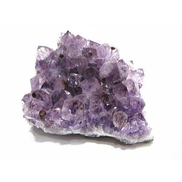 16036-《天然石　クラスター》　アメジスト　ブラジル産　１００x８０x４０mm　重量：２６１g　...
