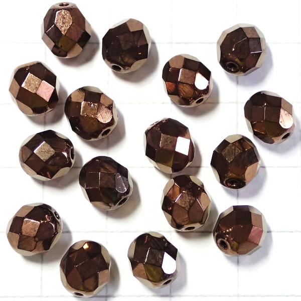 0177-8FC/14415　ダークブロンズ　８ミリ　１６個/１パック