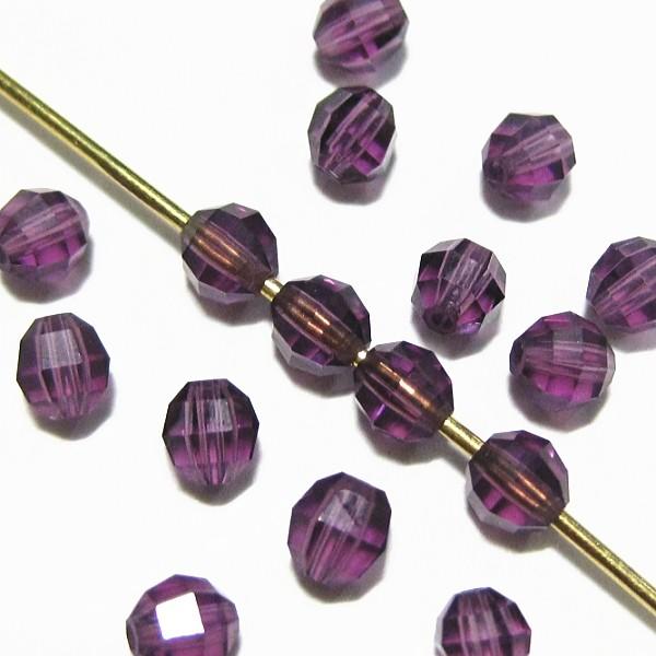 20212-swarovski　＃5004　アメジスト　４mm　１６個/１パック