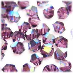 2022-SB3AM-AB スワロフスキー 3mmソロバン アメジストオーロラ 25個/1パック