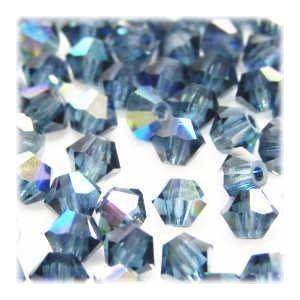 2028-SB3MON-AB スワロフスキー 3mmソロバン モンタナオーロラ 25個/1パック