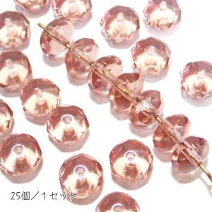 8267-《天然石カット楕円2ホール》 スモーキークォーツ 10x8mm平均