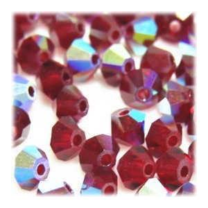 2094-SB3SI-AB スワロフスキー 3mmソロバン シャムオーロラ 25個/1パック