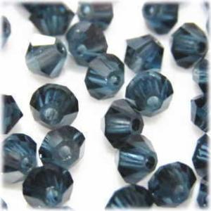 2144-SB3MON-S スワロフスキー 3mmソロバン　モンタナサテン 25個/1パック