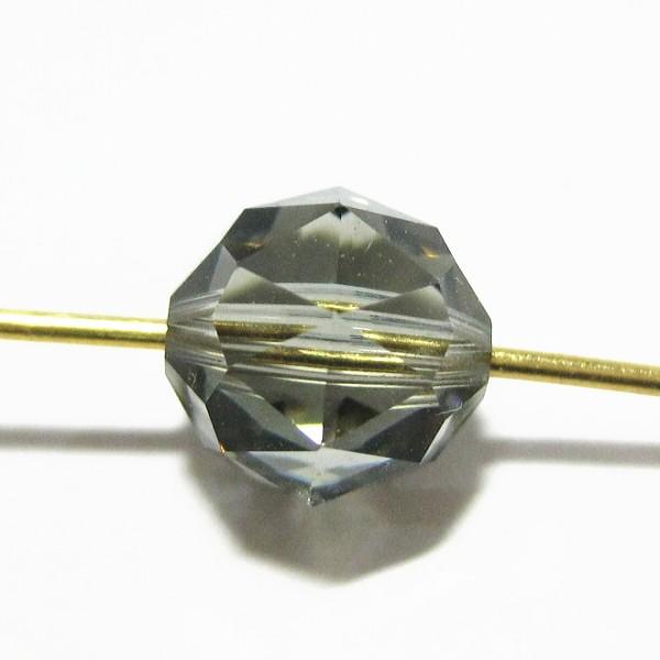 22041-swarovski　＃5025　ブラックダイヤモンド　８mm　２個/１セット